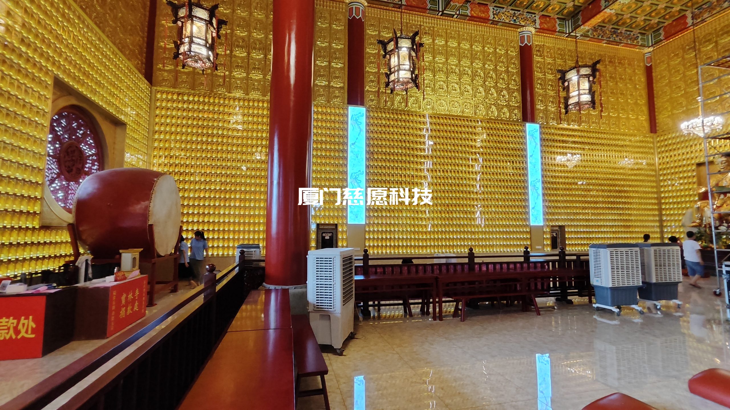 智能萬佛墻4G網絡設計的好處